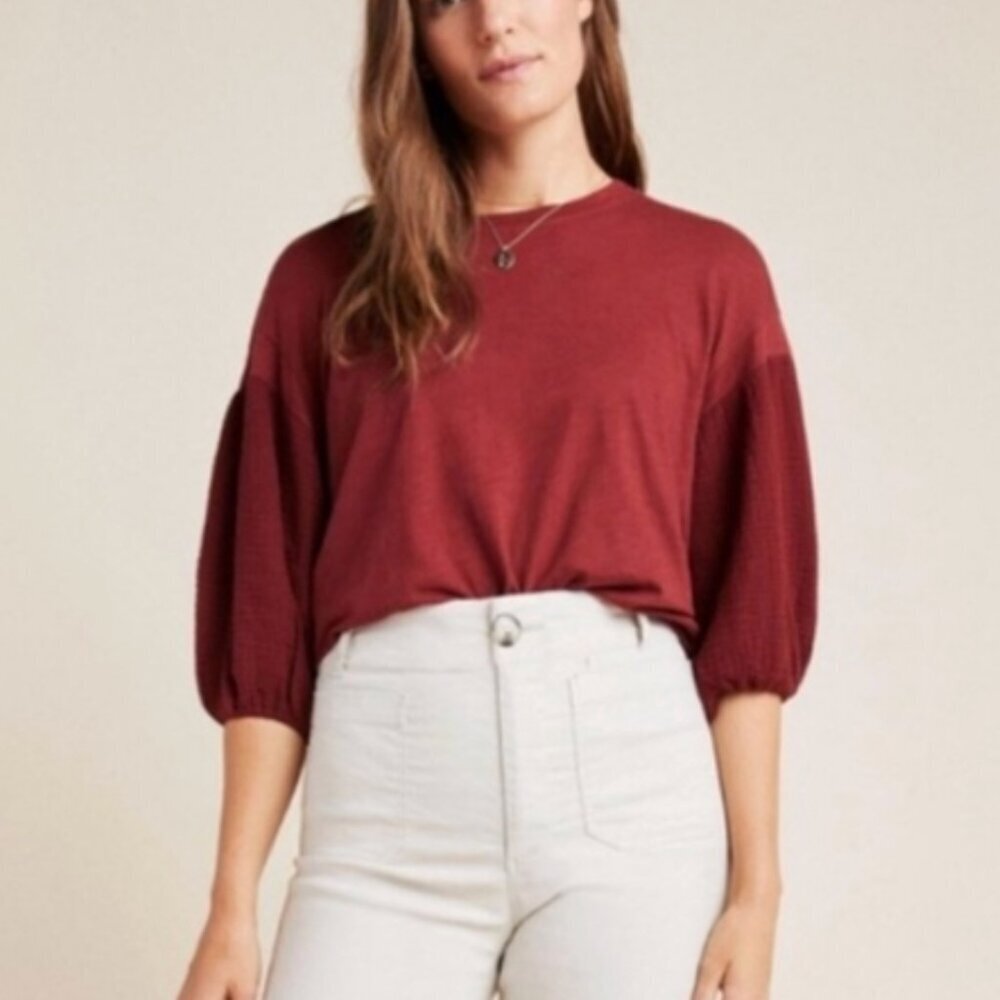 Velvet by Graham and Spencer Balloon Sleeve Top